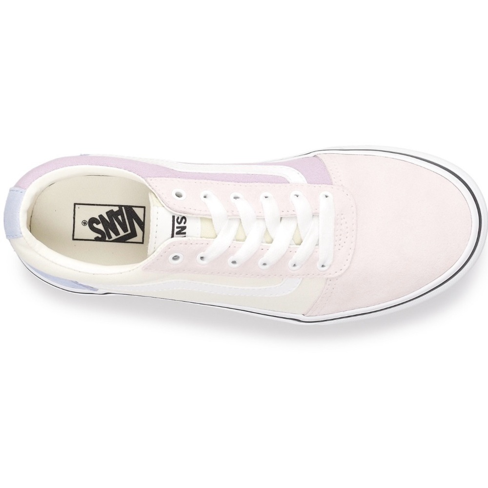 Vans color block purple